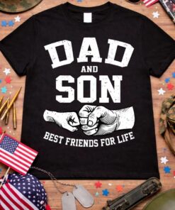 Best Friends For Life Shirt - Matching Father & Son Tee