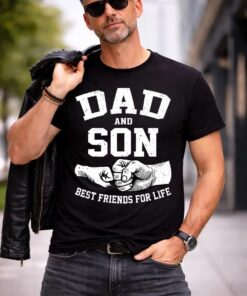Best Friends For Life Shirt - Matching Father & Son Tee 1