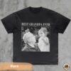 Best Grandpa Ever Custom Photo Shirt - Vintage Grandpa Gift from Kids 1