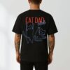 Cat Dad Club Shirt, Cat Dad Shirt, Back Design Tee, Funny Cat Shirt, Cat Lover Gift, New Cat Dad Shirt, Pet Parent Apparel, Cat Daddy Gift