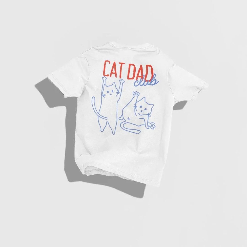 Cat-Dad-Club-Shirt-Cat-Dad-Shirt-Back-Design-Tee-Funny-Cat-Shirt-Cat-Lover-Gift-New-Cat-Dad-Shirt-Pet-Parent-Apparel-Cat-Daddy-Gift-3 Cat Dad Club Shirt, Cat Dad Shirt, Back Design Tee, Funny Cat Shirt, Cat Lover Gift, New Cat Dad Shirt, Pet Parent Apparel, Cat Daddy Gift 2