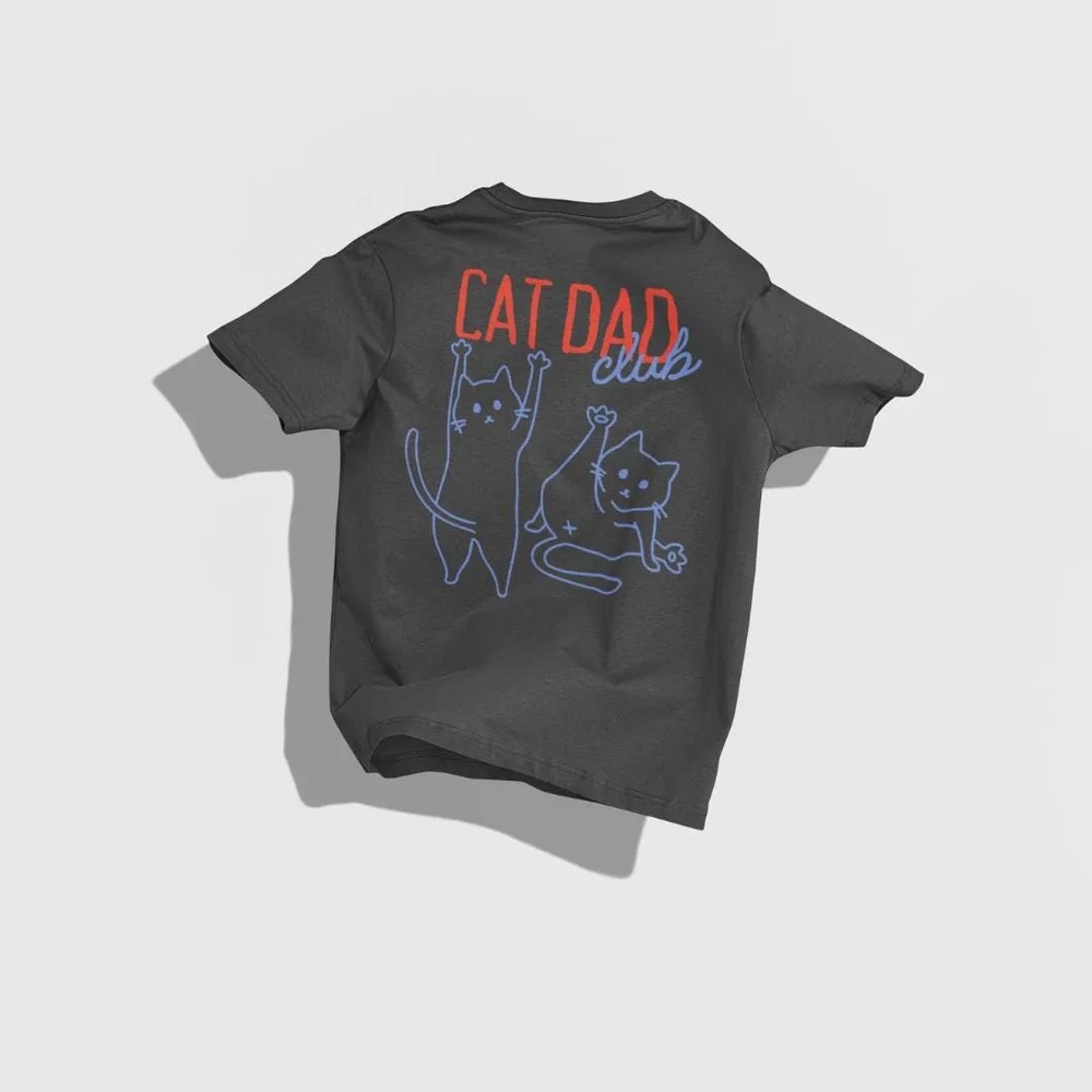 Cat-Dad-Club-Shirt-Cat-Dad-Shirt-Back-Design-Tee-Funny-Cat-Shirt-Cat-Lover-Gift-New-Cat-Dad-Shirt-Pet-Parent-Apparel-Cat-Daddy-Gift-4 Cat Dad Club Shirt, Cat Dad Shirt, Back Design Tee, Funny Cat Shirt, Cat Lover Gift, New Cat Dad Shirt, Pet Parent Apparel, Cat Daddy Gift 3