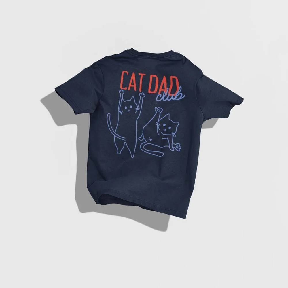 Cat-Dad-Club-Shirt-Cat-Dad-Shirt-Back-Design-Tee-Funny-Cat-Shirt-Cat-Lover-Gift-New-Cat-Dad-Shirt-Pet-Parent-Apparel-Cat-Daddy-Gift-6 Cat Dad Club Shirt, Cat Dad Shirt, Back Design Tee, Funny Cat Shirt, Cat Lover Gift, New Cat Dad Shirt, Pet Parent Apparel, Cat Daddy Gift 5