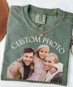 Comfort Colors Family Picture Tee - Custom Logo Image 1