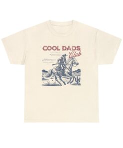 Cool Dads Club Cowboy Shirt - Funny Husband Gift - Western Dad Tee 1