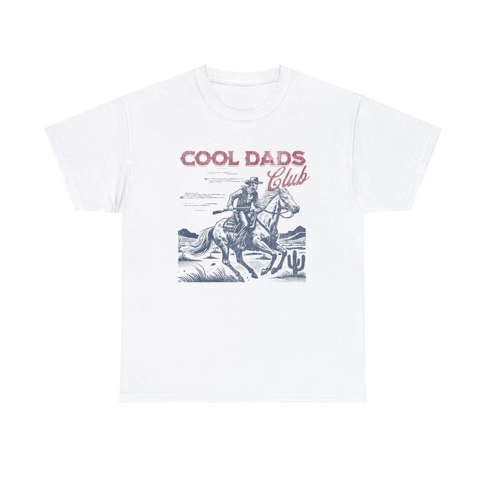 Cool-Dads-Club-Cowboy-Shirt-Funny-Husband-Gift-Western-Dad-Cool-Dads-Club-Cowboy-Shirt-Funny-Husband-Gift-Western-Dad-Tee-5 Cool Dads Club Cowboy Shirt - Funny Husband Gift - Western Dad Tee 4