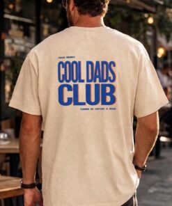 Cool Dads Club Oversized T-Shirt, Trendy Dad Tee, Fathers Day Gift, Retro Dad Shirt, Funny Dad Graphic Tee, Cool Dad Aesthetic Shirt