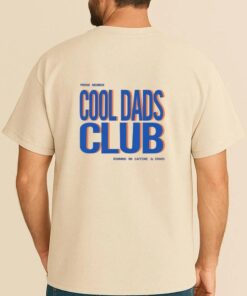 Cool Dads Club Oversized T-Shirt, Trendy Dad Tee, Fathers Day Gift, Retro Dad Shirt, Funny Dad Graphic Tee, Cool Dad Aesthetic Shirt 1