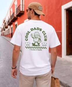 Cool Dads Club T-Shirt, Custom Dad Est Date Printed Shirt, Still Cool Just Tired Tops, Best Dad Ever Tee, Fathers Day Gift, New Dad Gifts 1