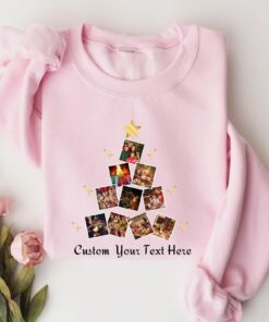 Custom Christmas Photo Sweatshirt - Personalized Holiday Picture Gift 1