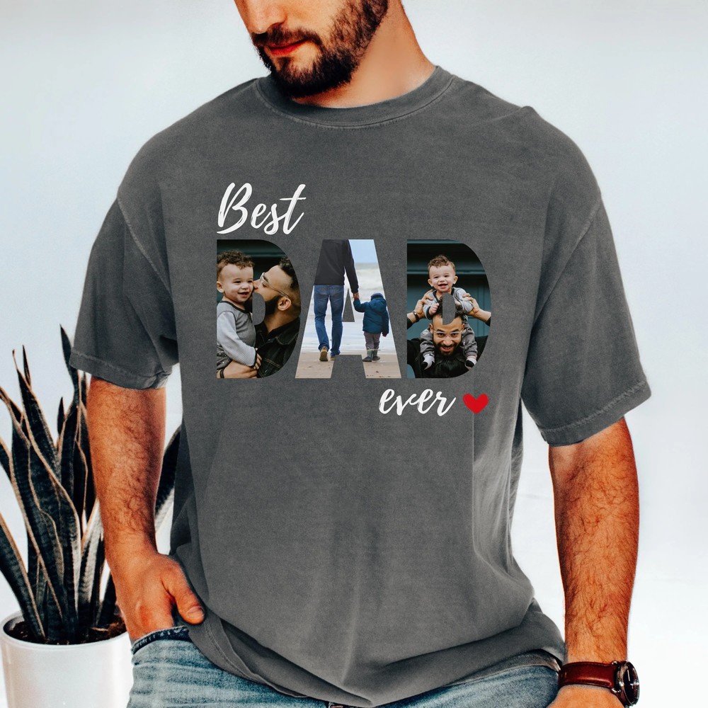 Custom DAD Photo Shirt - Personalized Father's Day Gift 6 Custom DAD Photo Shirt - Personalized Father's Day Gift