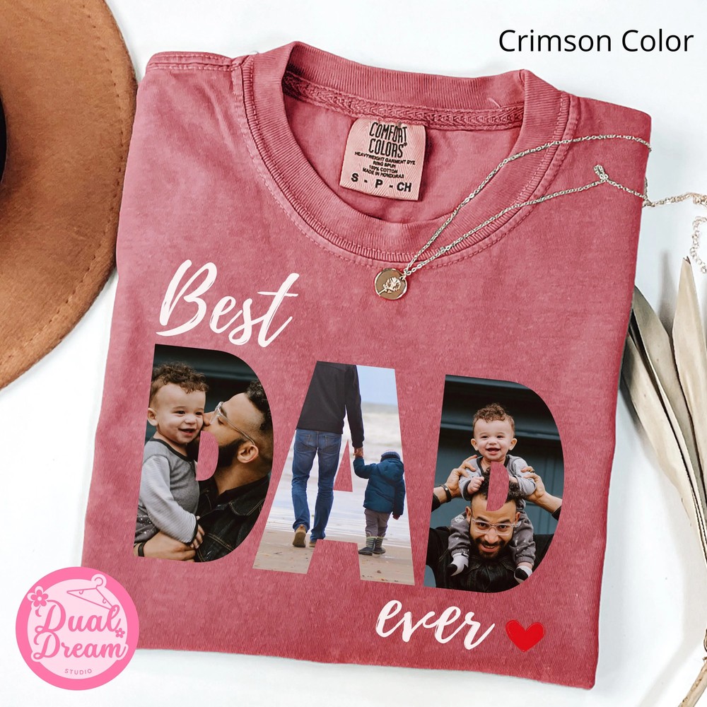 Custom-DAD-Photo-Shirt-Personalized-Fathers-Day-Gift-5 Custom DAD Photo Shirt - Personalized Father's Day Gift 4