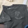 Custom Embroidered Grandpa Shirt - Personalized Outline Photo Line Art 2