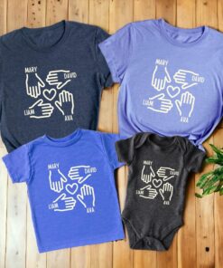 Custom Family Name Matching Shirts - Personalized Vacation Outfits 1