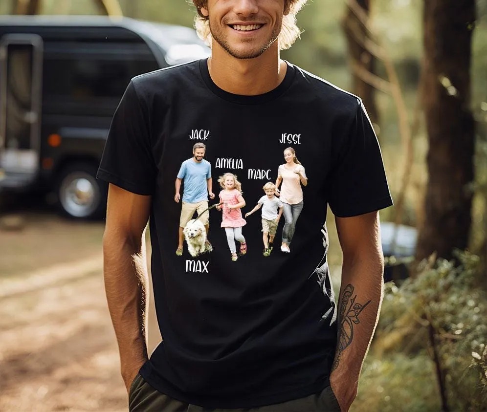 Custom-Family-Portrait-with-Names-Personalized-Dog-Owner-Gift-Custom-Family-Portrait-with-Names-Personalized-Dog-Owner-Gift-3 Custom Family Portrait with Names - Personalized Dog Owner Gift 2