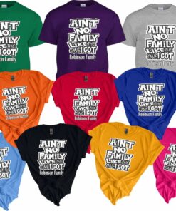 Custom Family Reunion Group Shirts - Matching Group Event Tees