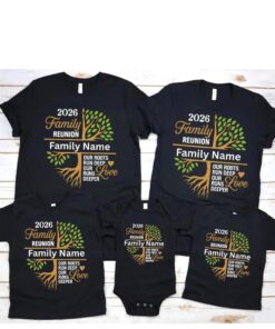 Custom Family Reunion Shirt - Personalized Family Tree Design 1