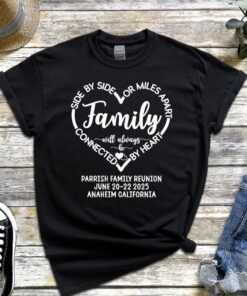 Custom Family Reunion Shirt - Personalized Name Date and Location 1