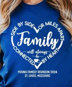Custom Family Reunion Shirt - Personalized Name Date and Location