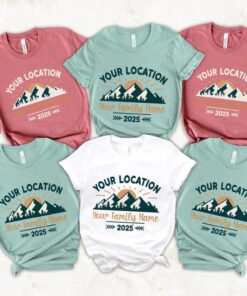 Custom Family Vacation 2026 - Matching Mountain Trip Tees 1