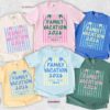 Custom Family Vacation Shirt - Summer Beach Matching Tees