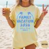 Custom Family Vacation Shirt - Summer Beach Matching Tees 1 Custom Family Vacation Shirt - Summer Beach Matching Tees 1