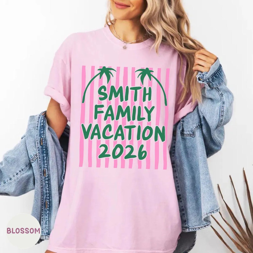 Custom-Family-Vacation-Shirt-Summer-Beach-Matching-Tees-Custom-Family-Vacation-Shirt-Summer-Beach-Matching-Tees-3 Custom Family Vacation Shirt - Summer Beach Matching Tees 2