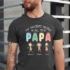 Custom Grandkids Name Grandpa Shirt - Father's Day Papa Tee 2