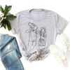 Custom Line Portrait Shirt - Minimalist Family Photo Gift 6