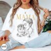 Custom Mama Photo Shirt - Personalized Mom Portrait from Photo 4