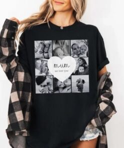 Custom Mom Photo Shirt - Personalized Mama Gift - First Mother's Day