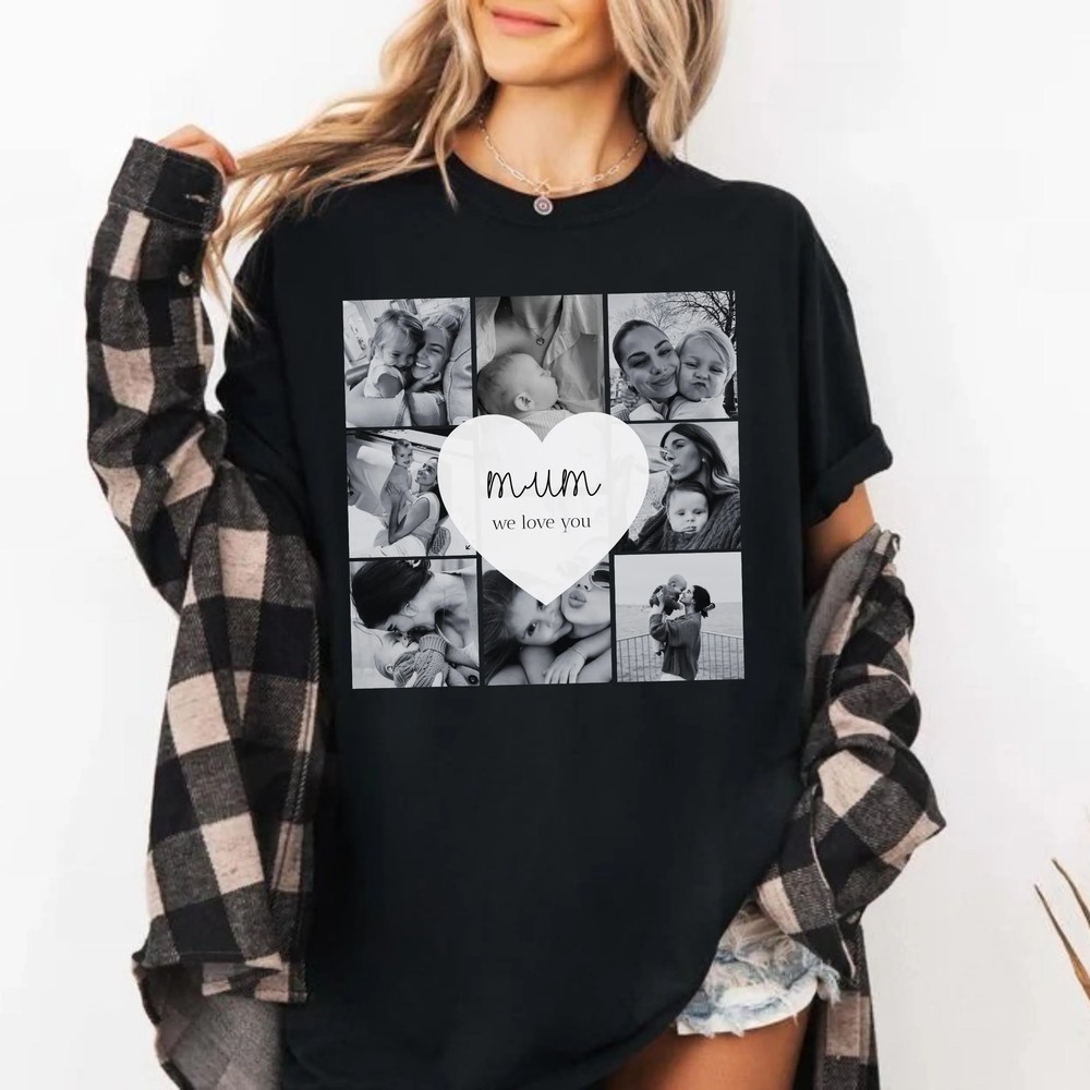 Custom Mom Photo Shirt - Personalized Mama Gift - First Mother's Day 8 Custom Mom Photo Shirt - Personalized Mama Gift - First Mother's Day