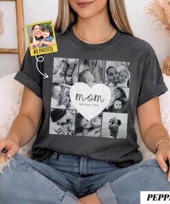 Custom Mom Photo Shirt - Personalized Mama Gift - First Mother's Day 1