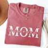 Custom Mom Shirt with Children's Names - Personalized Mama Gift 1