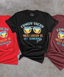 Custom Most Likely To Vacation Shirts - Funny Matching Group Tees 1