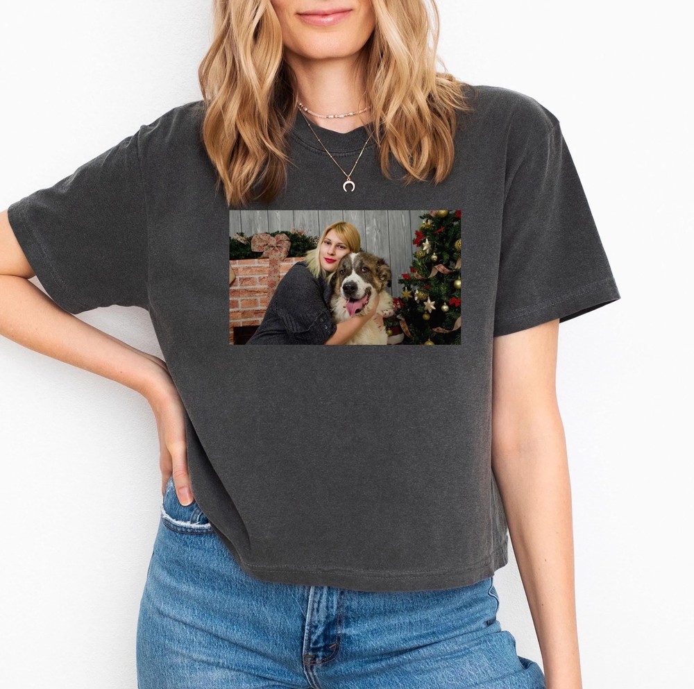 Custom-Photo-Crop-Top-Personalized-Pet-and-Family-Picture-Custom-Photo-Crop-Top-Personalized-Pet-and-Family-Picture-Shirt-5 Custom Photo Crop Top - Personalized Pet and Family Picture Shirt 4