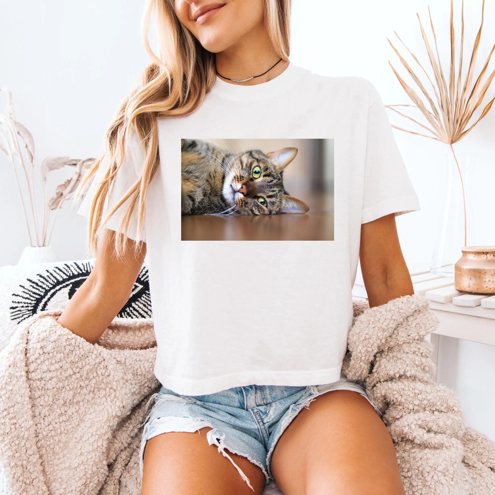 Custom-Photo-Crop-Top-Personalized-Pet-and-Family-Picture-Custom-Photo-Crop-Top-Personalized-Pet-and-Family-Picture-Shirt-7 Custom Photo Crop Top - Personalized Pet and Family Picture Shirt 6