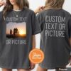 Custom Photo T-Shirt Front & Back - Personalized Make Your Own Shirt