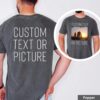 Custom Photo T-Shirt Front & Back - Personalized Make Your Own Shirt 7