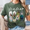 Custom Picture Gift for Mama - Personalized Birthday Mom T-Shirt 4