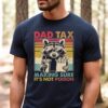 Dad Tax Raccoon Shirt - Funny Retro Dad Tee - Father's Day Gift