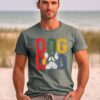Dog Dad Paw Shirt - Personalized Dog Lover Gift - Funny Father Tee 4