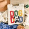 Dog Dad Paw Shirt - Personalized Dog Lover Gift - Funny Father Tee 5