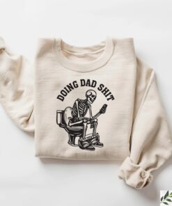 Doing Dad Shit Shirt - Retro Western Cowboy Tee - Country Dad Gift