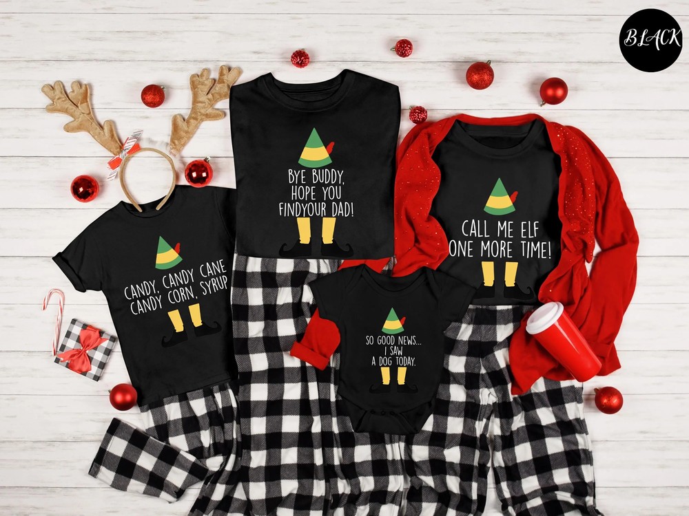 Elf Family Christmas Shirts - Custom Matching Elf Party Tees 9 Elf Family Christmas Shirts - Custom Matching Elf Party Tees