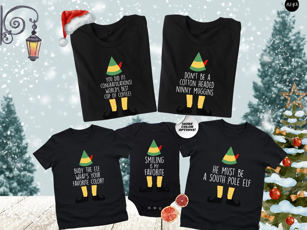 Elf-Family-Christmas-Shirts-Custom-Matching-Elf-Party-Tees-Elf-Family-Christmas-Shirts-Custom-Matching-Elf-Party-Tees-3 Elf Family Christmas Shirts - Custom Matching Elf Party Tees 2