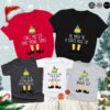 Elf Family Christmas Shirts - Custom Matching Elf Party Tees 3 Elf Family Christmas Shirts - Custom Matching Elf Party Tees 3