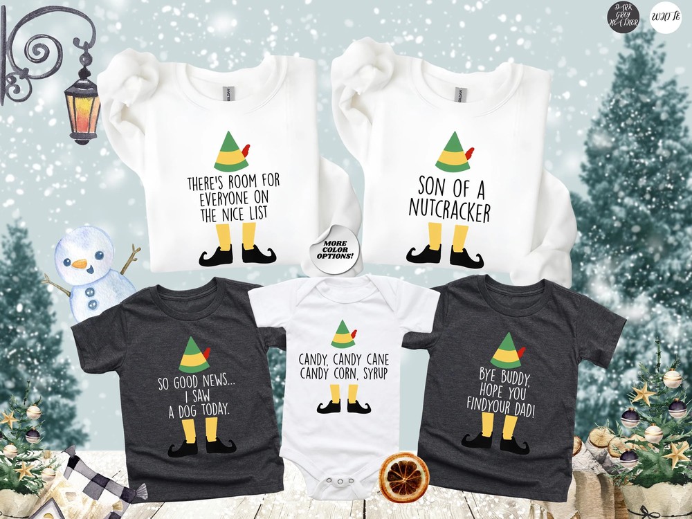 Elf-Family-Christmas-Shirts-Custom-Matching-Elf-Party-Tees-Elf-Family-Christmas-Shirts-Custom-Matching-Elf-Party-Tees-5 Elf Family Christmas Shirts - Custom Matching Elf Party Tees 4