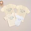 Family Beach Vacation Shirt - Custom Name Summer Seashells Tee