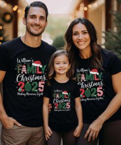 Family Christmas 2025 Shirt - Christmas Matching T-Shirt 1